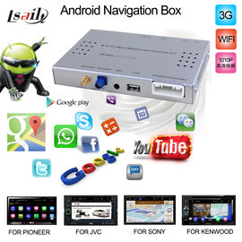 Caja de la navegación de Android con Internet de la mejora de KENWOOD, facebook, WIFI, HD1080, película en línea, música