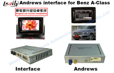 Interfaz video de las multimedias de la pantalla táctil para el nuevo Benz A/la clase de B/de C