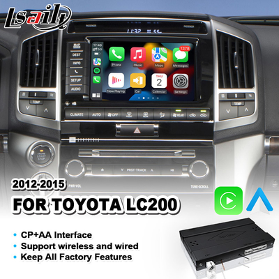 Interfaz inalámbrico de Toyota Carplay para Land Cruiser LC200 200 2012-2015 por Lsailt