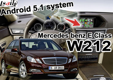 Sistema de navegación de las multimedias del coche de Android GPS para la clase W212 del Benz E de Mercede