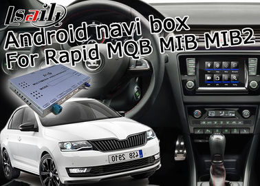 Interfaz Bluetooth rápido del coche de Digitaces Skoda USB Android con la supervisión del carril de ADAS