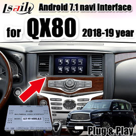 Interfaz auto de la radio de coche del interfaz de Android por año infinito de QX80 2018-2019 con 3G RAM, 32G ROM, auto androide