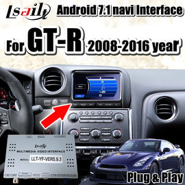 Interfaz auto de Android para GT-r 2008-2016 con el sistema de navegación de Android 7,1, radio carplay por Lsailt