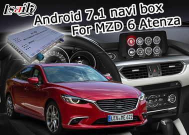 Auto androide del interfaz carplay opcional video del interfaz de la caja de la navegación GPS de Mazda 6 Atenza