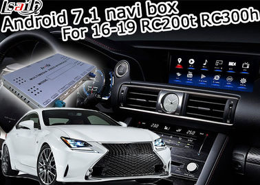 El interfaz video youtube Google de la caja de la navegación GPS de Lexus RC350 RC300h RC200t RCF juega carplay inalámbrico opcional
