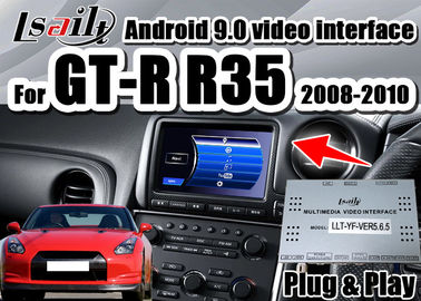 El interfaz auto de Android apoya cámaras carplay, reversas y el auto androide para 2008-2010 GT-r GTR R35
