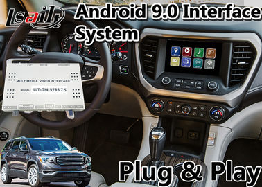 Caja de la navegación de los Gps del coche de Lsailt Android 9,0 para el interfaz video de Carplay del Acadia de GMC