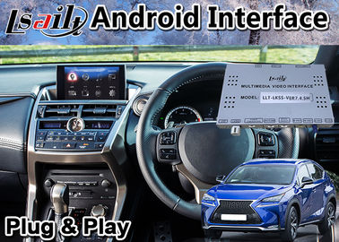Interfaz video de la navegación de 4+64GB Lsailt Android para la caja nx200t de GPS del coche de Lexus NX 200t