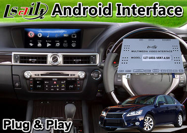 Interfaz video del coche de 4+64GB Lsailt Android para Lexus GS250 GS 250 2012-2015 navegaciones GPS