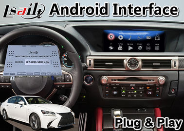 4+64GB Lsailt Lexus Video Interface para GS 450h 2014-2020, caja Carplay GS450h de la navegación de los Gps del coche