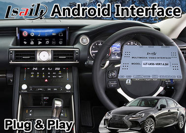 Interfaz video de Lsailt Android para el control del ratón de Lexus IS200t con el pequeño modelo del cable 2017-2020 de LVDS