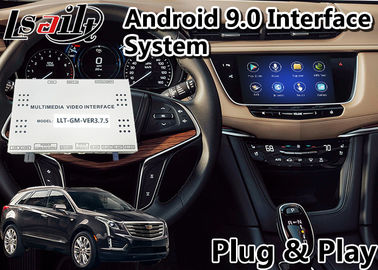 Interfaz video de la navegación GPS de Android 9,0 para Cadillac XT5/XTS/SRX/ATS/sistema de la SEÑAL de CTS 2014-2020
