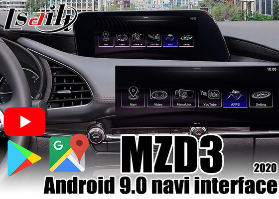 El interfaz del coche de 32GB Android para la ayuda 2020 de la caja de Mazda3/de CX-30 CarPlay googlea el juego, de control de tacto