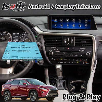 Interfaz de PX6 4GB Android Carplay para el auto del control HDMI Android de Lexus RX350/del ratón de RX450H