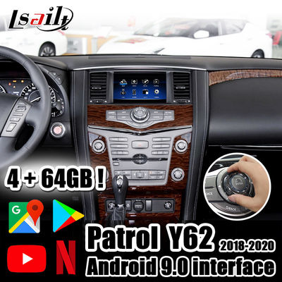El interfaz video de Lsailt PX6 4GB CarPlay&amp;Android con Netflix, YouTube, auto de Android para 2018 ahora patrulla Y62