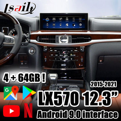 CarPlay/interfaz de las multimedias de Android con YouTube, NetFlix, Yandex para Lexus 2013-2021 GX460 NX200 LX570
