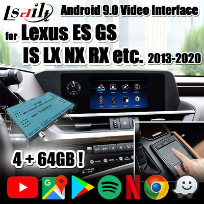 4GB CarPlay/interfaz de las multimedias de Android para Lexus con YouTube, NetFlix, Waze NX LX GX RX LC CT RC LS