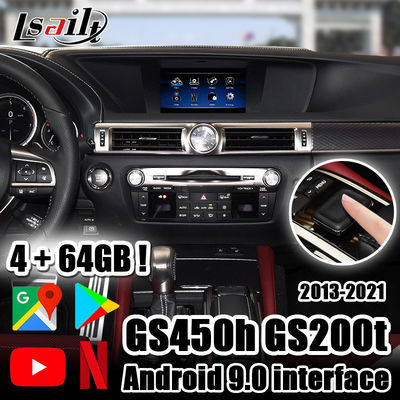 El control de interfaz video de 4GB Lexus GS Android por la palanca de mando incluyó NetFlix, CarPlay, auto de Android para GS450h GS200t
