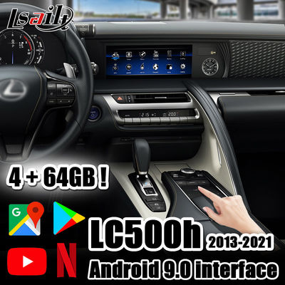Caja de GPS Android para el interfaz video 2013-2021 de LEXUS LX570 LC500h Android con CarPlay, YouTube, auto de Android por Lsailt