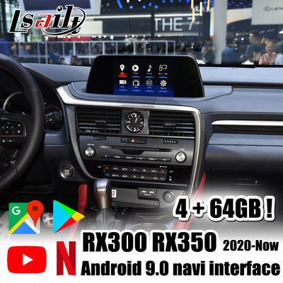 CarPlay/ayuda del sistema de multimedias de Android Lexus Video Interface para jugar el vídeo de 4K HD, cámaras posteriores para RX300h RX350