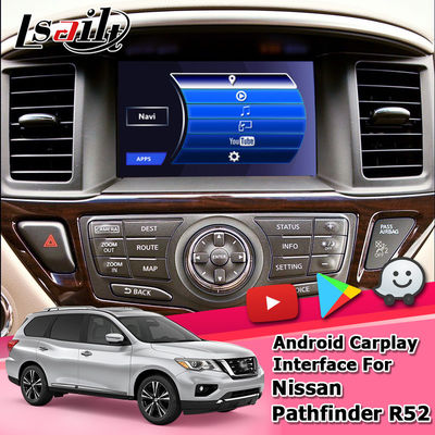 Radio de Nissan Pathfinder Android Auto Interface carplay con el enchufe y jugar la instalación fácil