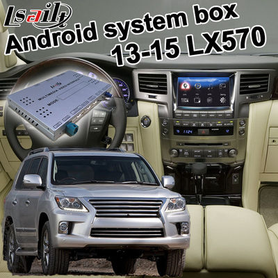 Carplay inalámbrico del interfaz de Lexus LX570 2013-2015 Android de la navegación del optionl video carplay auto de la caja