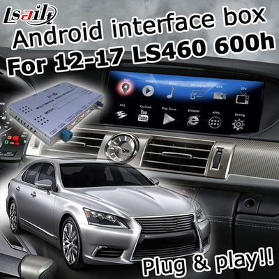 Velocidad rápida auto carplay youtube de Android de la caja de la navegación GPS del coche de Lexus LS460 LS600h