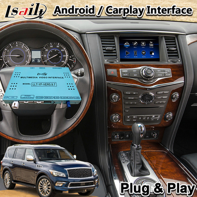 Interfaz Multimedia Lsailt Android Carplay para Infiniti QX80 QX56 QX60 QX70