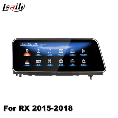 Procesador de Lexus Android Screen PX6 de las multimedias del coche de Lsailt para RX350 RX450H RX200T