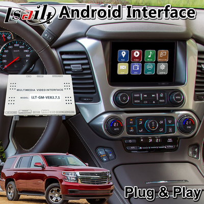 Interfaz de Lsailt 4+4GB Android Carplay para Chevrolet Tahoe 2015 con el auto inalámbrico de Android