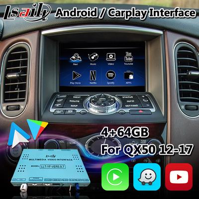 Lsailt Infiniti Carplay Box, interfaz de navegación GPS Android para QX50 con Android inalámbrico automático
