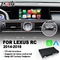 CP AA Interfaz inalámbrica de manejo del vehículo para Lexus RCF RC300 RC200t RC300h RC350 RC Control de perillas 2014-2018