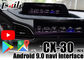 El interfaz del coche de Android para la ayuda 2020 de la caja de Mazda CX-30 CarPlay YouTube, googlea el juego por Lsailt
