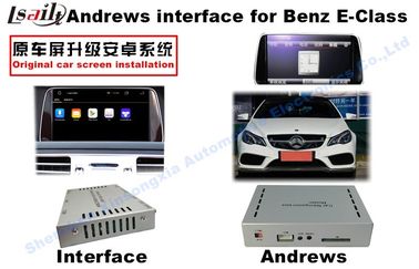 Interfaz video de las multimedias autos del interfaz del Benz NTG 4,5 Android para la versión 2012