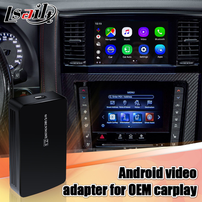 El OEM Carplay basó la caja del AI del interfaz de Android para Nissan Patrol Y62 2020