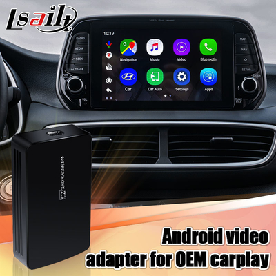 Caja video USB HDMI de Android 9,0 AI del interfaz del coche para los coches de Hyundai Kia con carplay