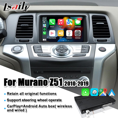 Interfaz de CarPlay para los máximos GT-r de Nissan Murano Z51 2010-2019 con el sistema de Linux por Lsailt