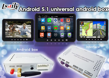 Dispositivo universal de la navegación del TMC Android de la ayuda de Android 5,1 para el reproductor de DVD