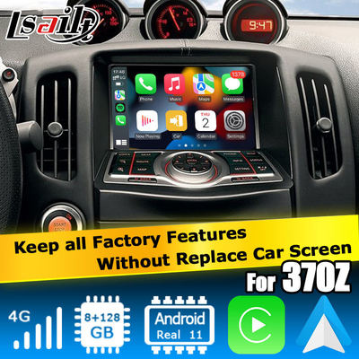 Nissan 370z Z34 Carplay Android interfaz de auto carplay caja 8+128 Android 13 actualización OEM