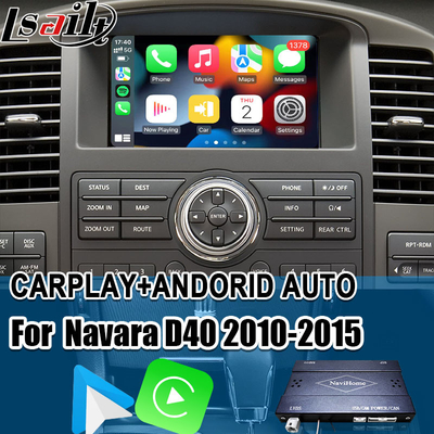 Integración OEM Interfaz Apple CarPlay inalámbrica para Navara D40 Nissan Pathfinder R51 2010-2016 Android Auto,Plug and Play, Mirror Link