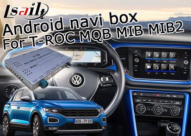 Interfaz video del coche de la opinión de la vista del panorama 360, interfaz auto Volkswagen T - ROC de Android