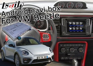 Sistema video Volkswagen Beetle de Android del interfaz de la navegación GPS con Google App