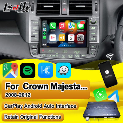 Apple CarPlay Box inalámbrico para Crown S200 RS204 GWS204 URS204 URS206 Majesta XV Athlete Limousine Toyota Integrado con Android Auto