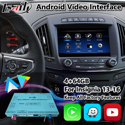 Interfaz de vídeo de navegación Android Lsailt para Opel Insignia 2013-2016