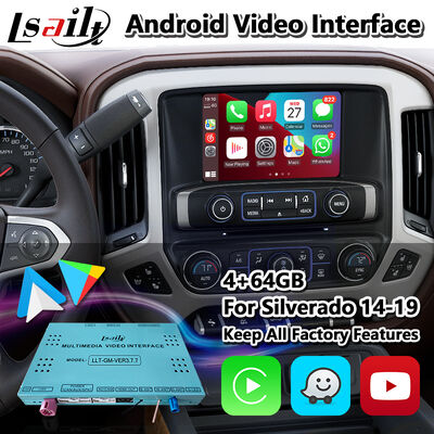 Chevrolet Silverado Android Carplay Interfaz multimedia con Android Auto inalámbrico