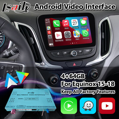 Lsailt Android Interfaz multimedia de navegación de Carplay para el sistema Mylink de Chevrolet Equinox