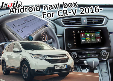 Lsailt Honda CR-V 2016 - waze youtube etc del vínculo del espejo del interfaz de la caja de la navegación de Android