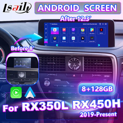 Pantalla Multimedia Lsailt Android Carplay para Lexus RX 450h RX300 RX350L RX450hL RX350 RX450h 2019-2021