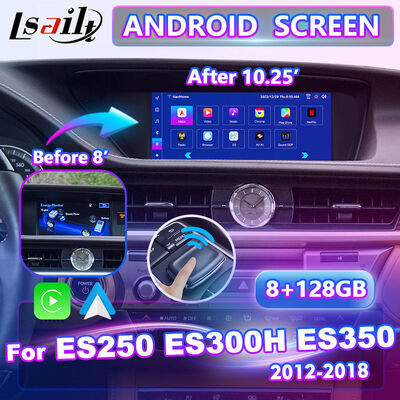 Pantalla multimedia de navegación para Android para 2012-2018 Lexus ES 300h ES250 ES350 ES300H