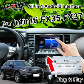 Interfaz auto listo para el uso de Android para la ayuda ADAS, juego auto, cámara de Infiniti FX35 QX70 QX80 del Rearview